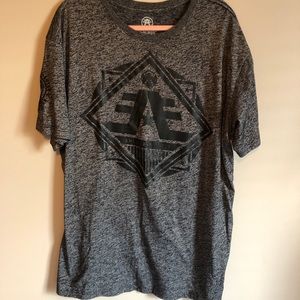 American Fighter Grey Dry Fit Tshirt XXXL
